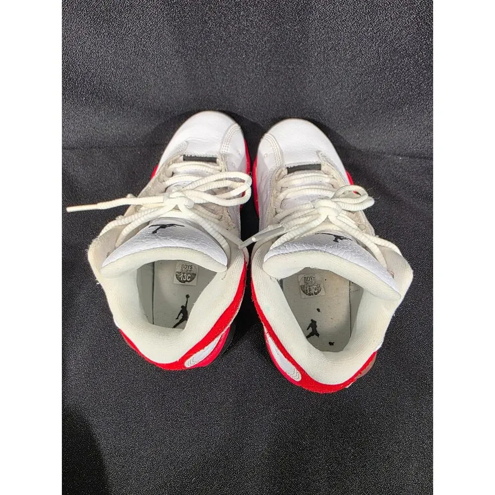 Nike Air Jordan 13 Retro OG Chicago 2026 Little Kids 13C White Red Black